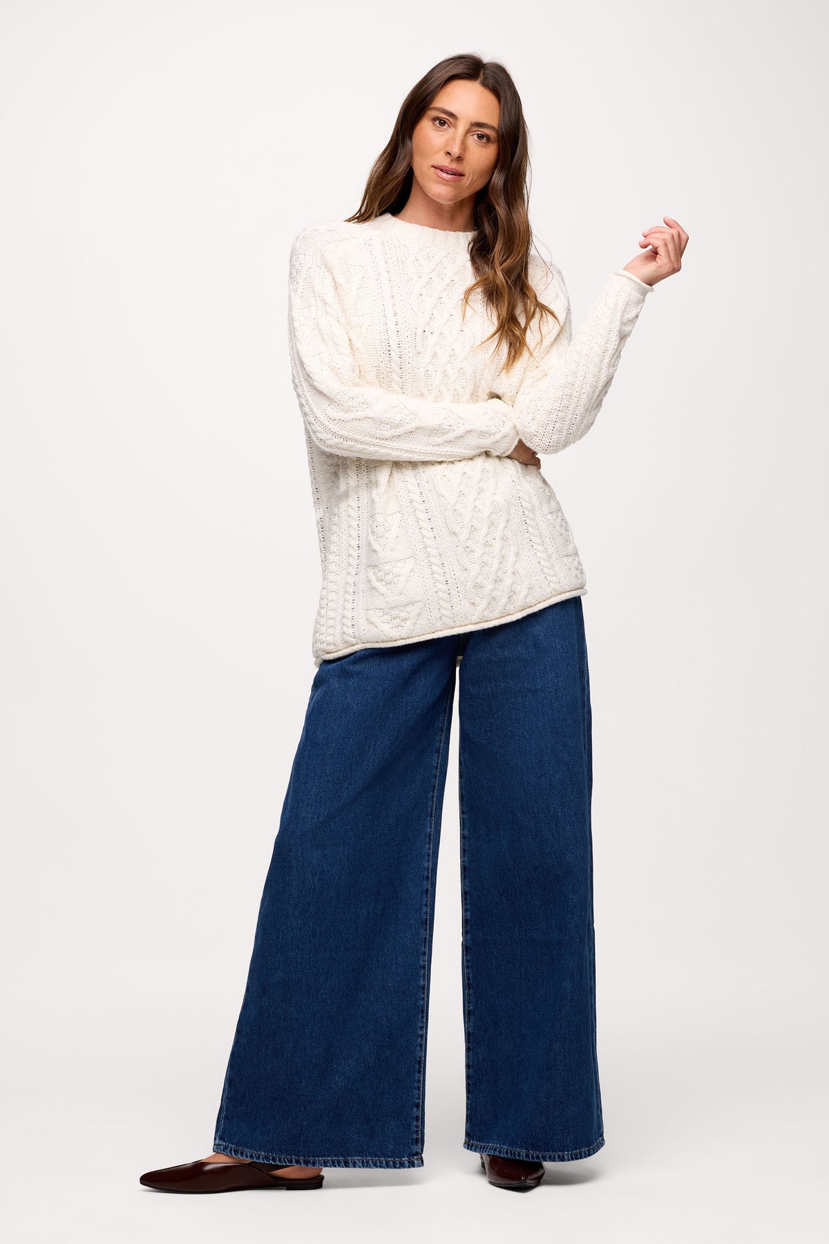 Classic Heritage Cable Sweater
