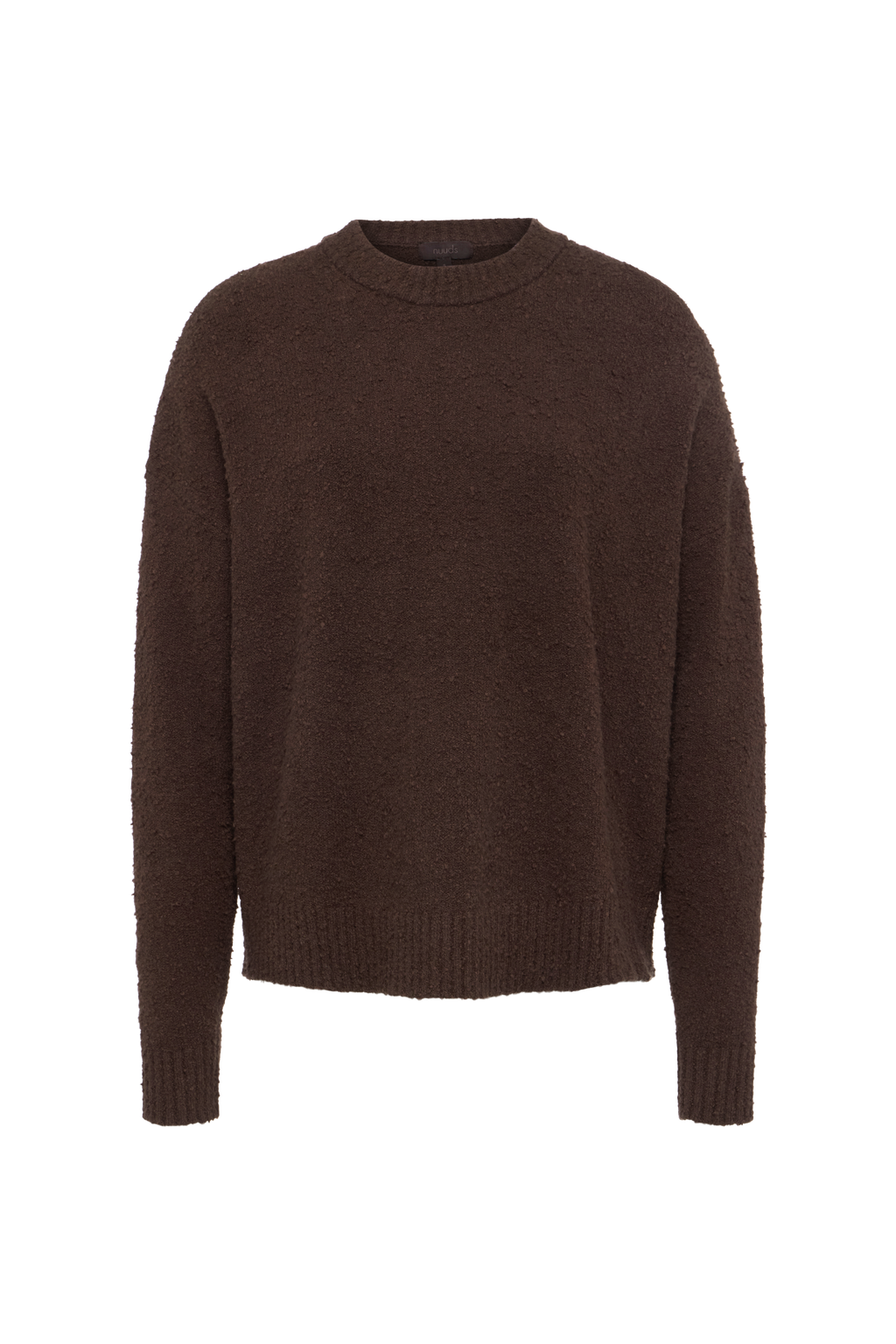 Boxy Front-Tuck Stretchy Sweater