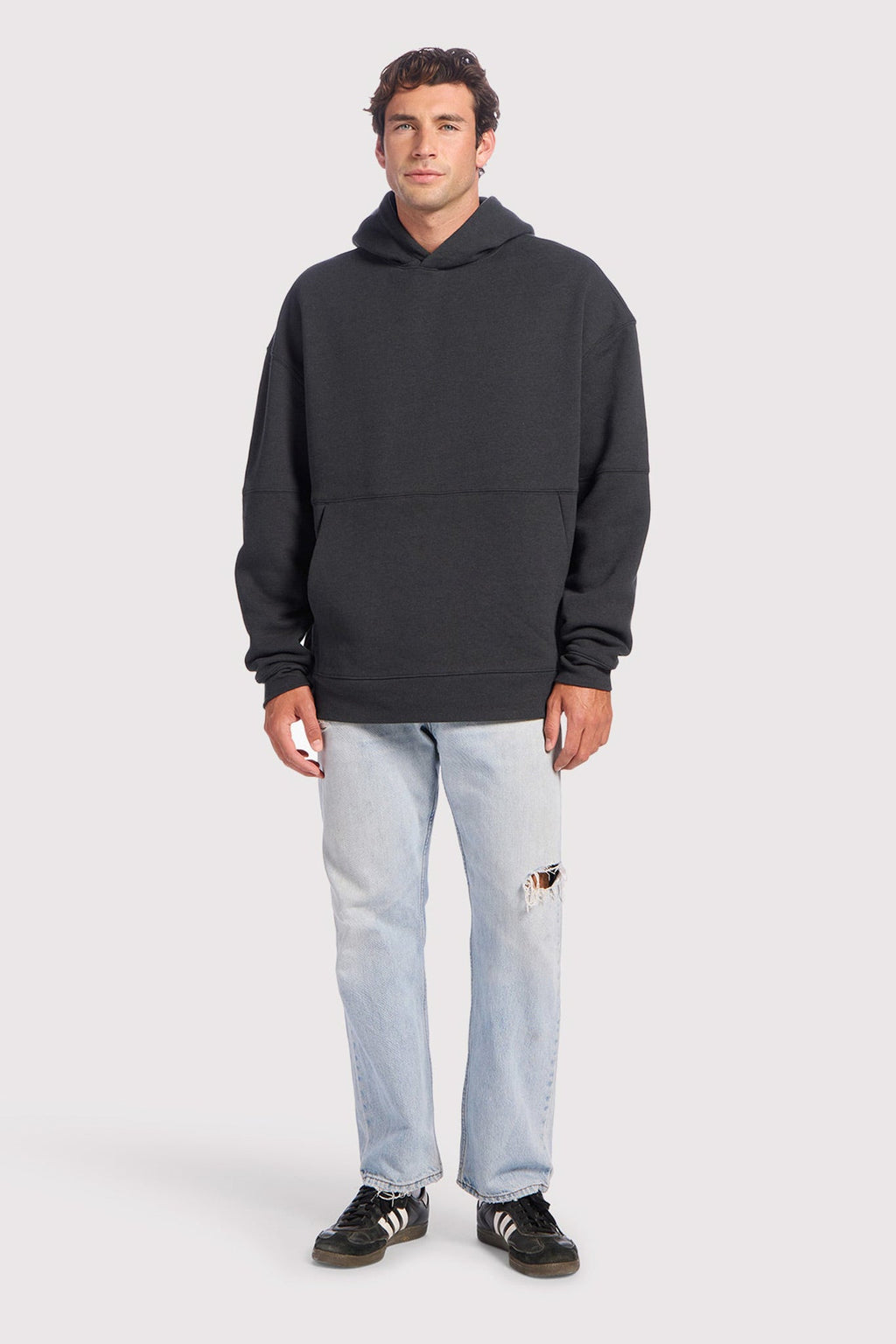 Custom Lived-In Distressed Hoodie