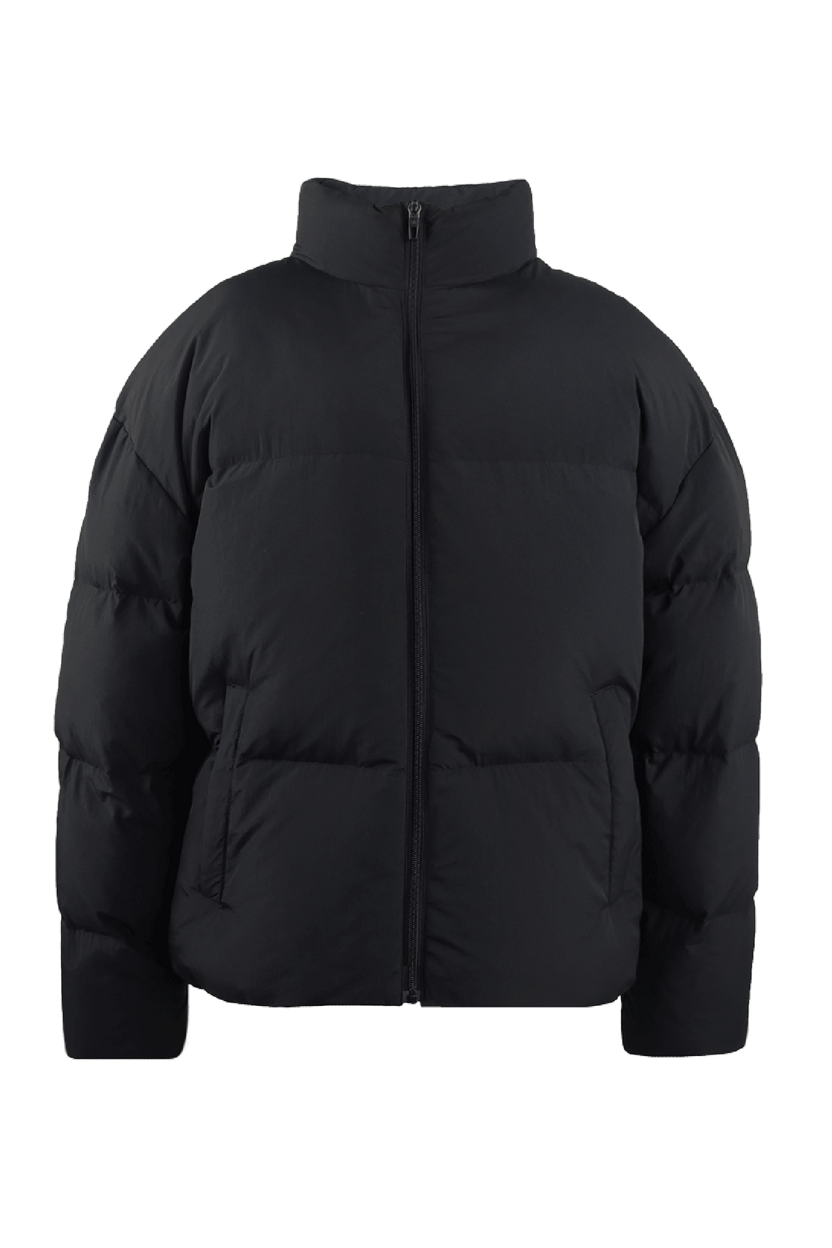 Elastic Warm Feather Coat