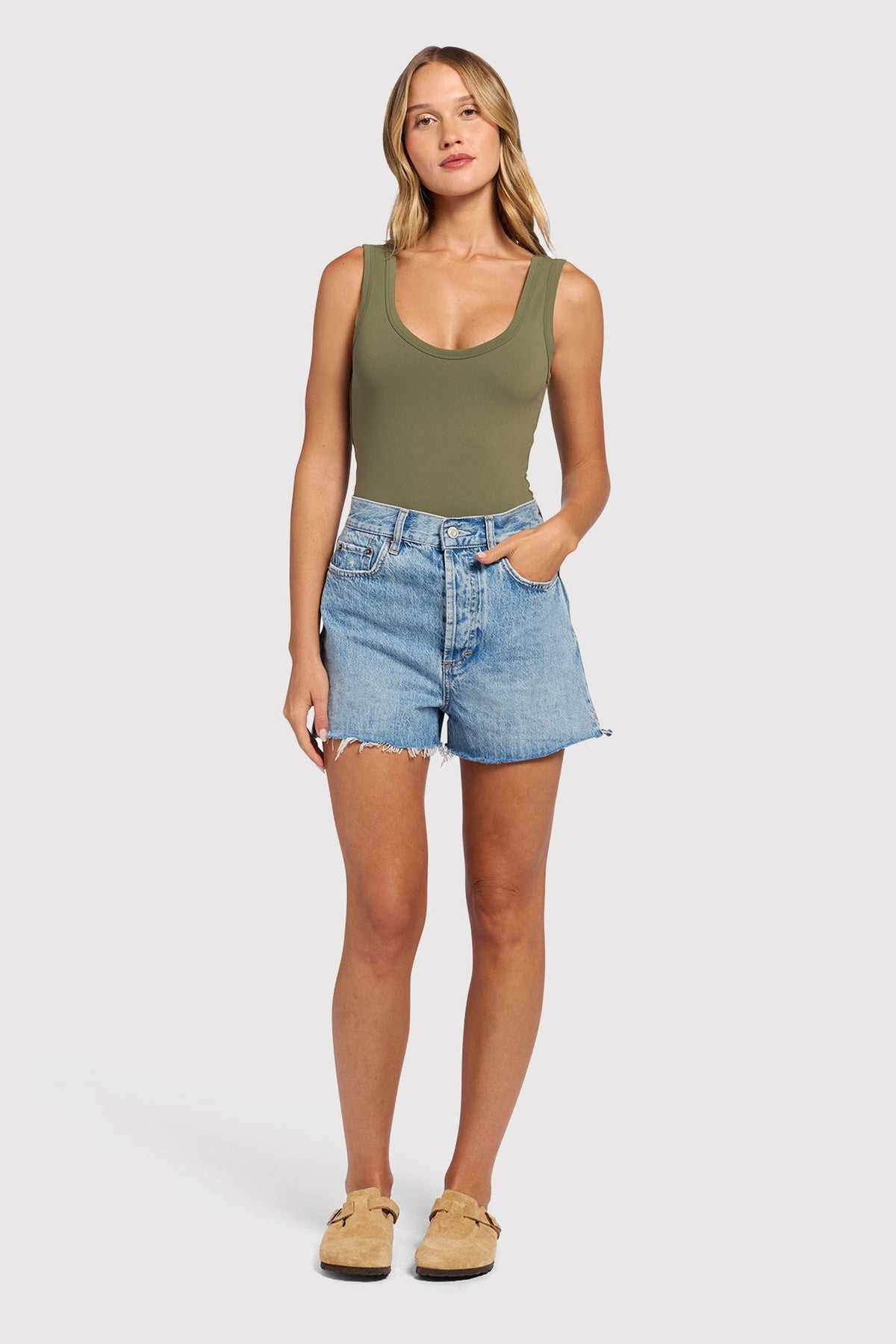 Feminine Feel Bodysuit Neck