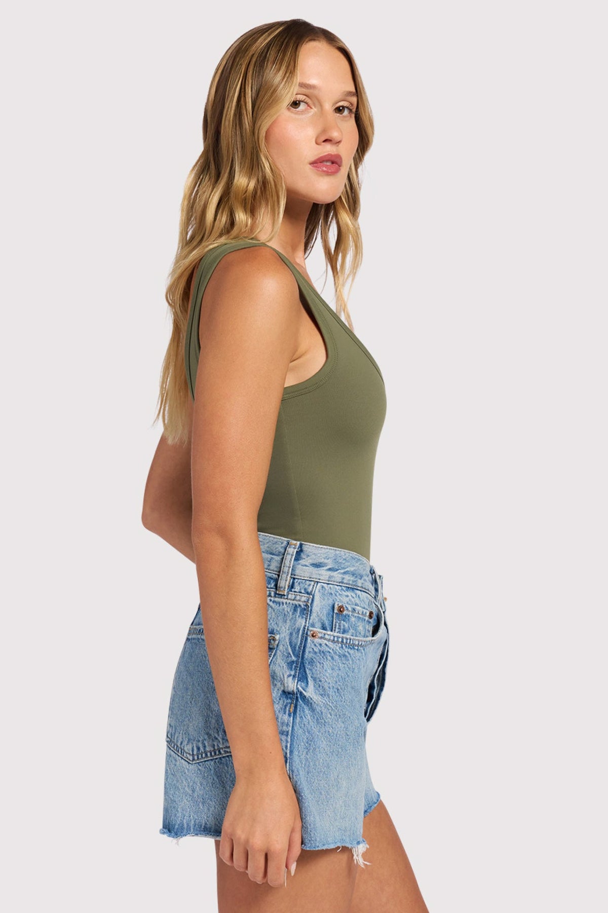 Feminine Feel Bodysuit Neck