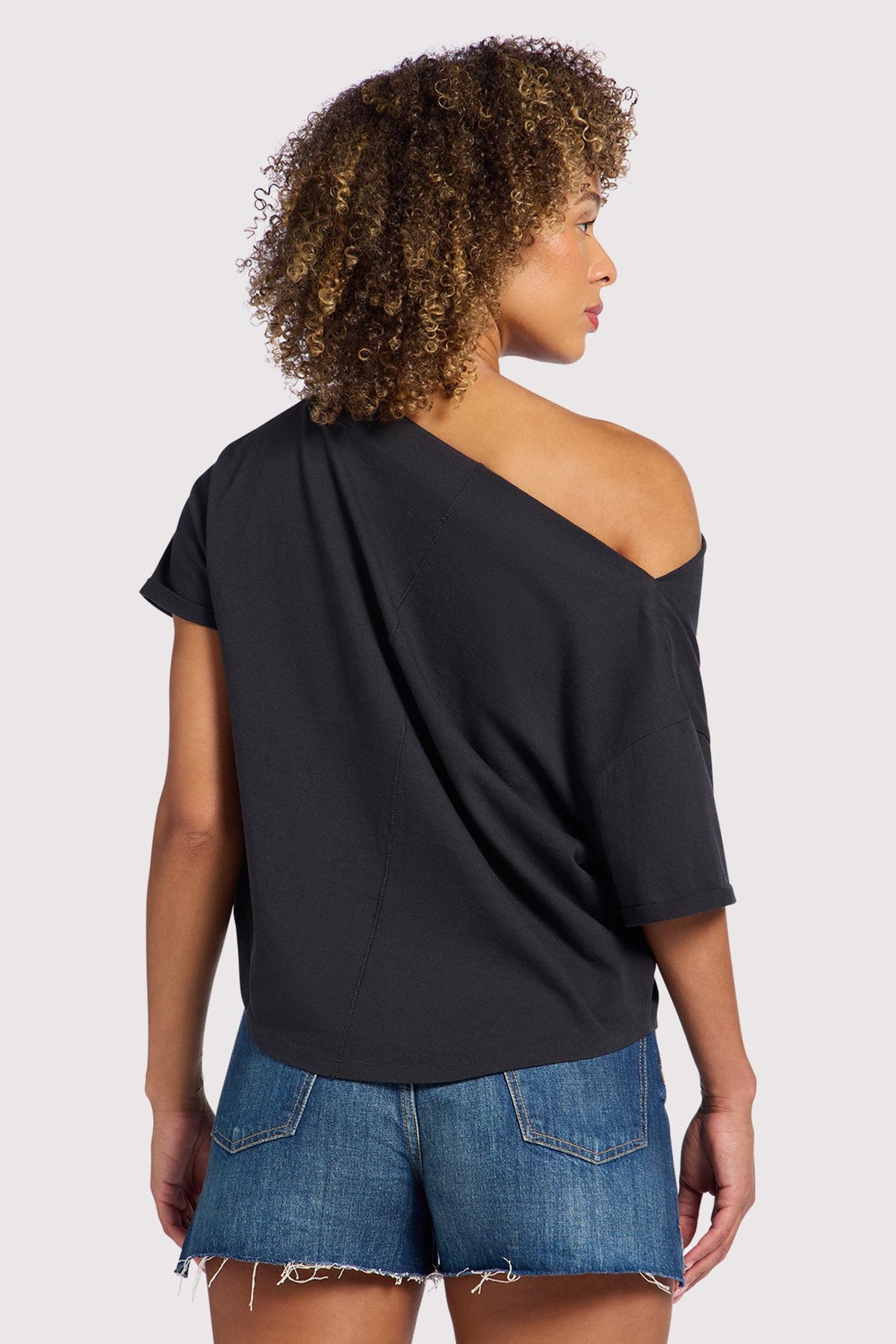 Shoulder Chic Drop Necklace Dress