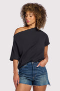 Shoulder Chic Drop Necklace Dress