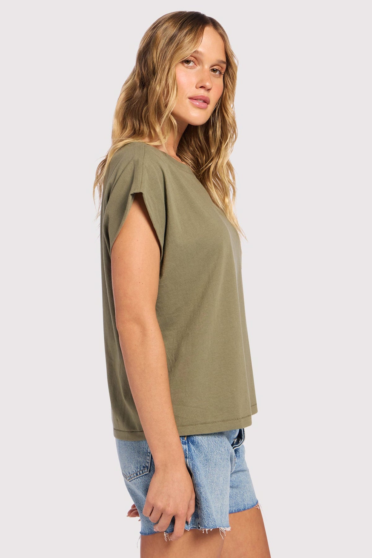 Smooth Cotton Elevated Tank