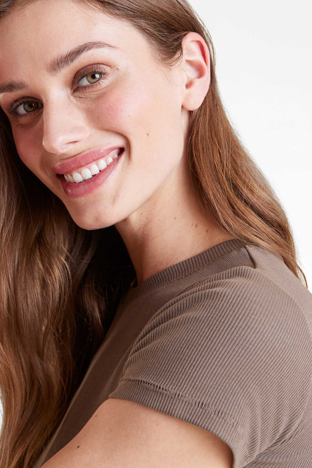 Soft Ribbed Essential Tee