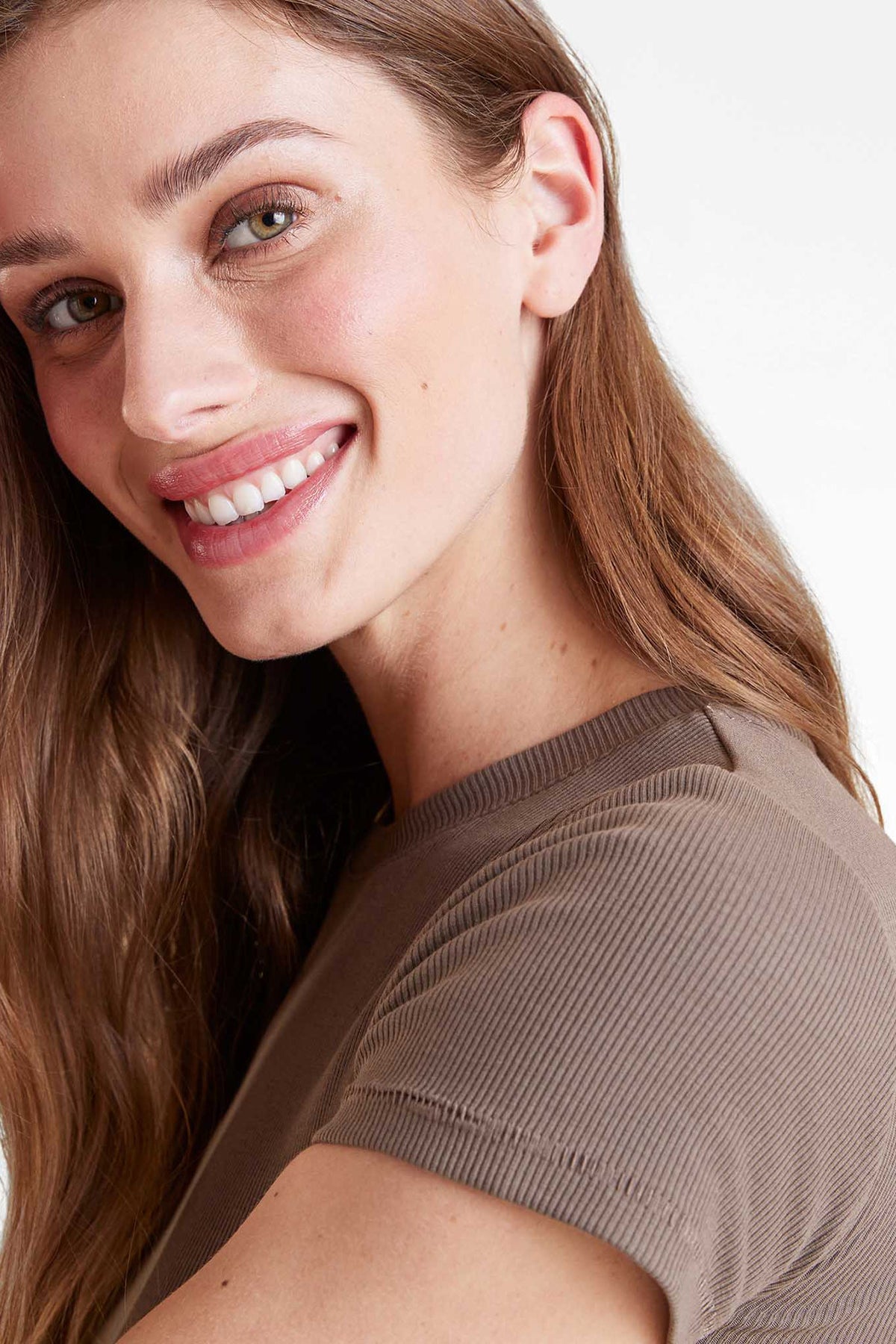 Soft Ribbed Essential Tee