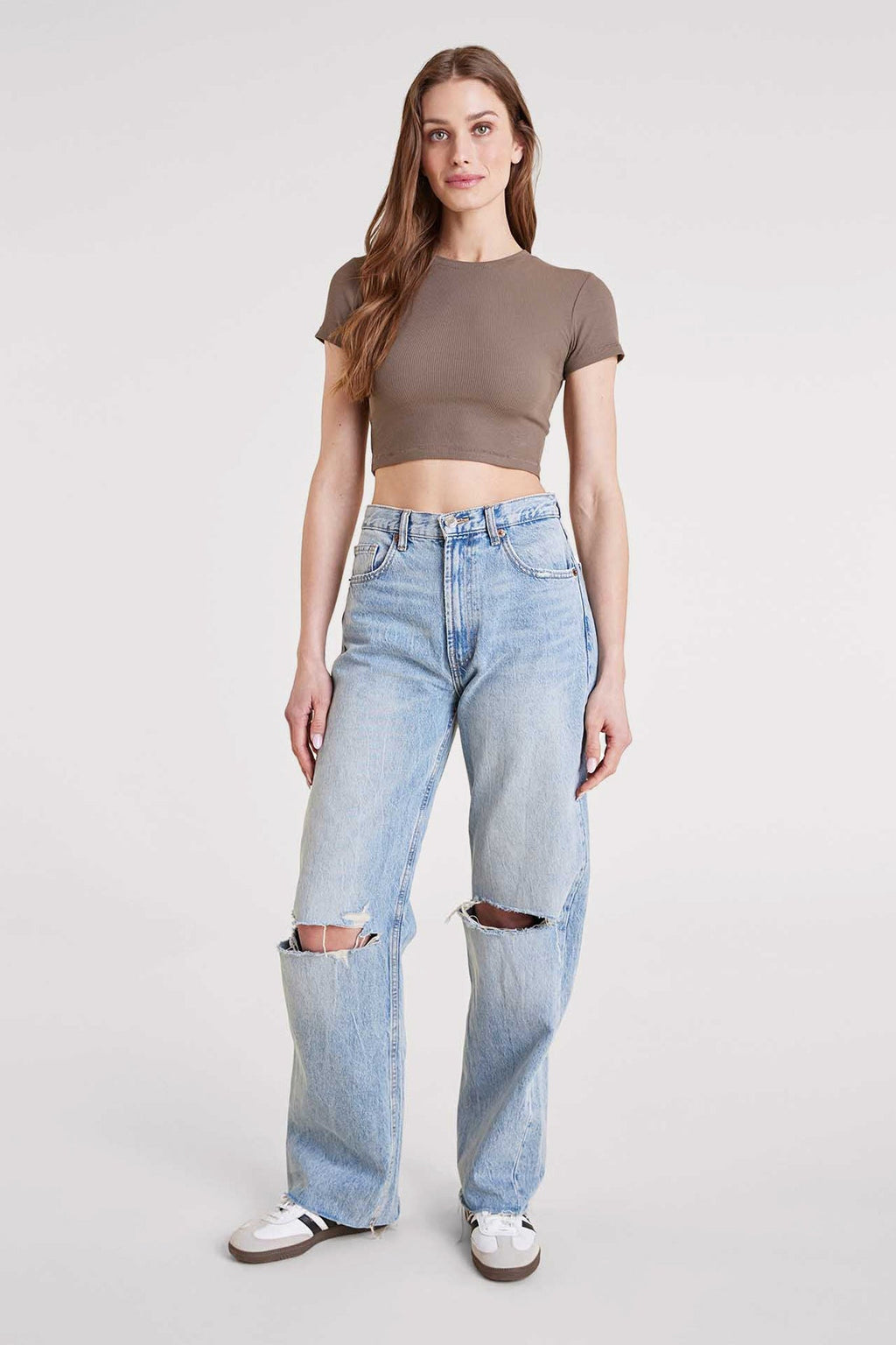 Soft Ribbed Essential Tee