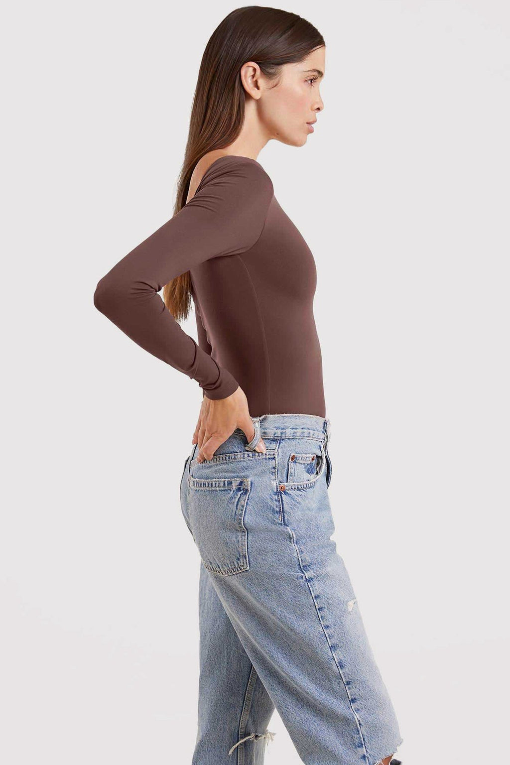 Front Business Back Party Bodysuit