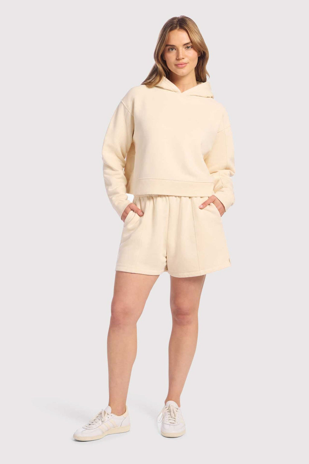 Washed Fleece Playful Hoodie
