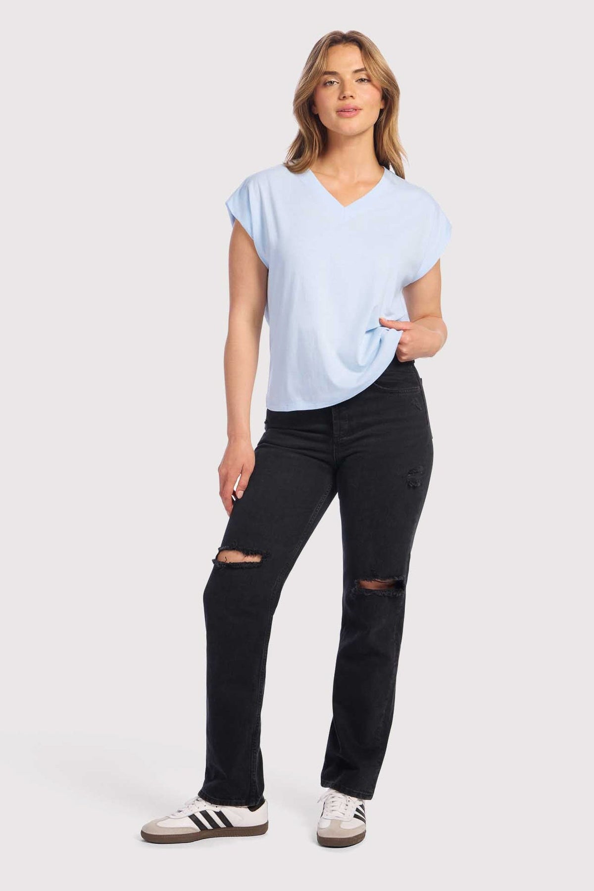 Soft Shoulder Cover Tee