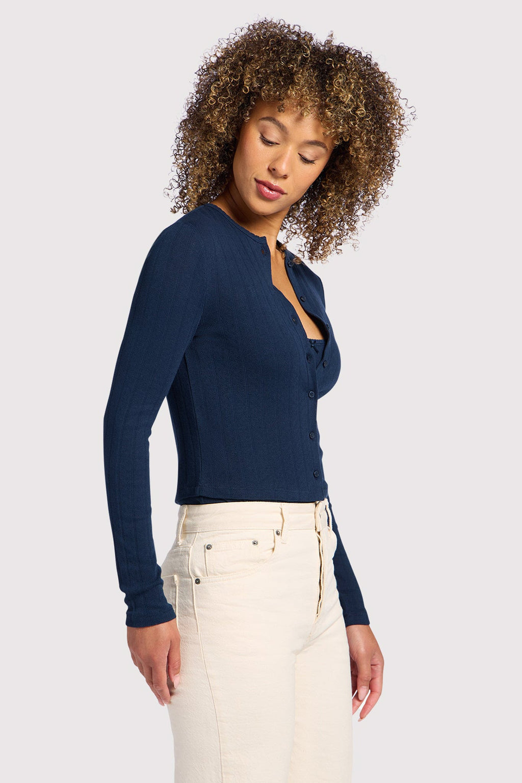 Effortless Button Cardigan