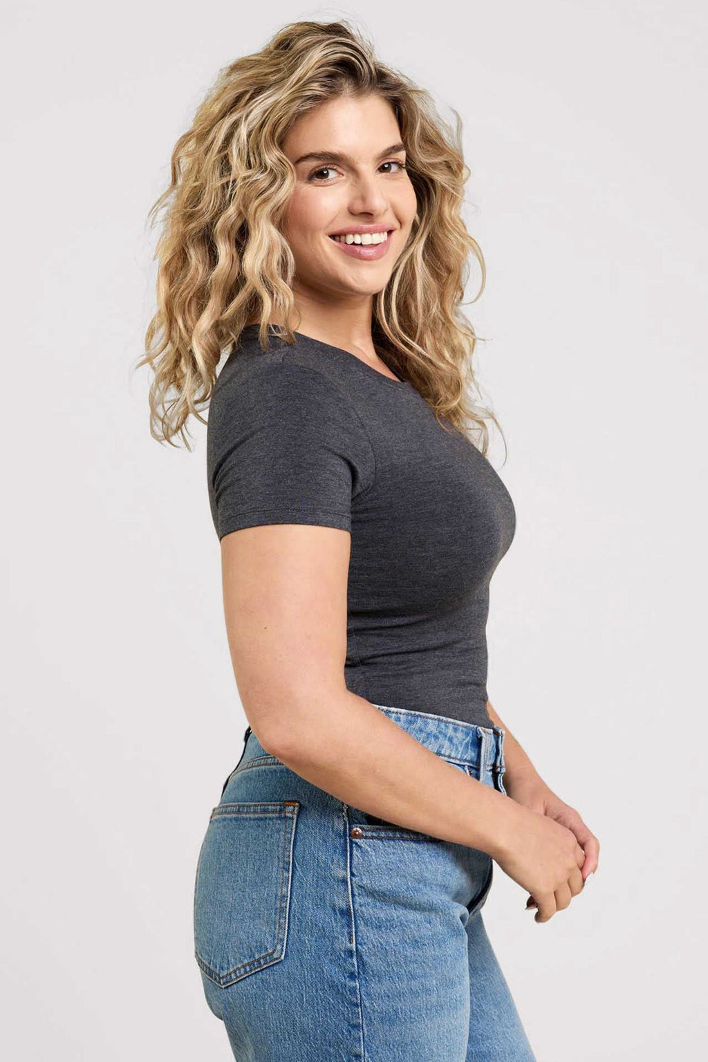 Short Sleeve Move-Free Bodysuit