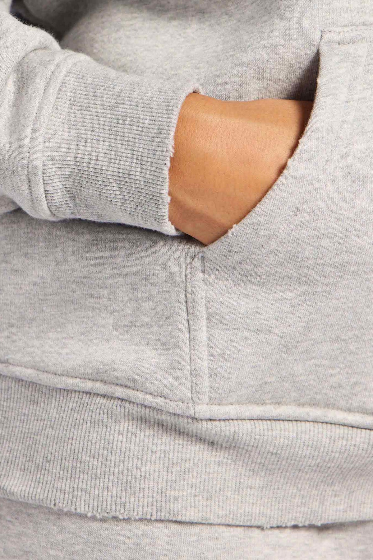 Distressed Oversized Sweat Hoodie