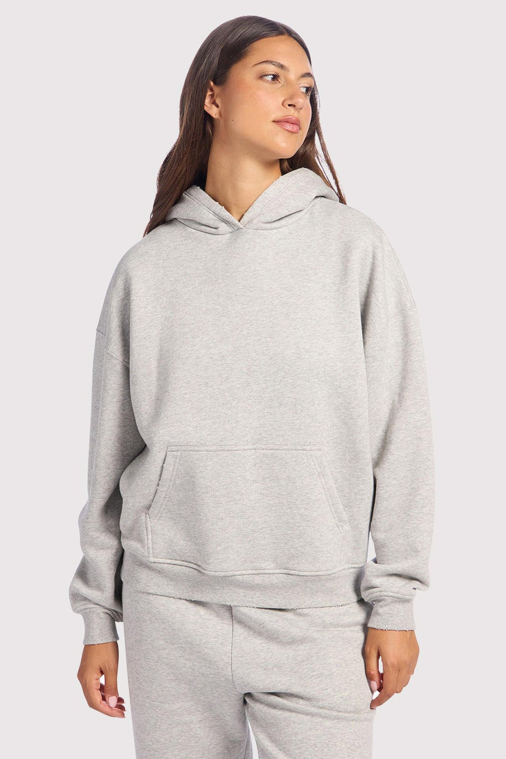 Distressed Oversized Sweat Hoodie