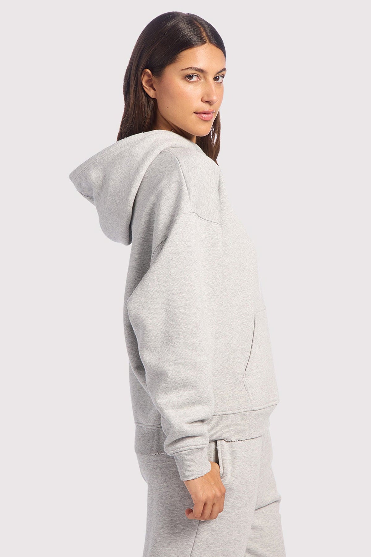Distressed Oversized Sweat Hoodie
