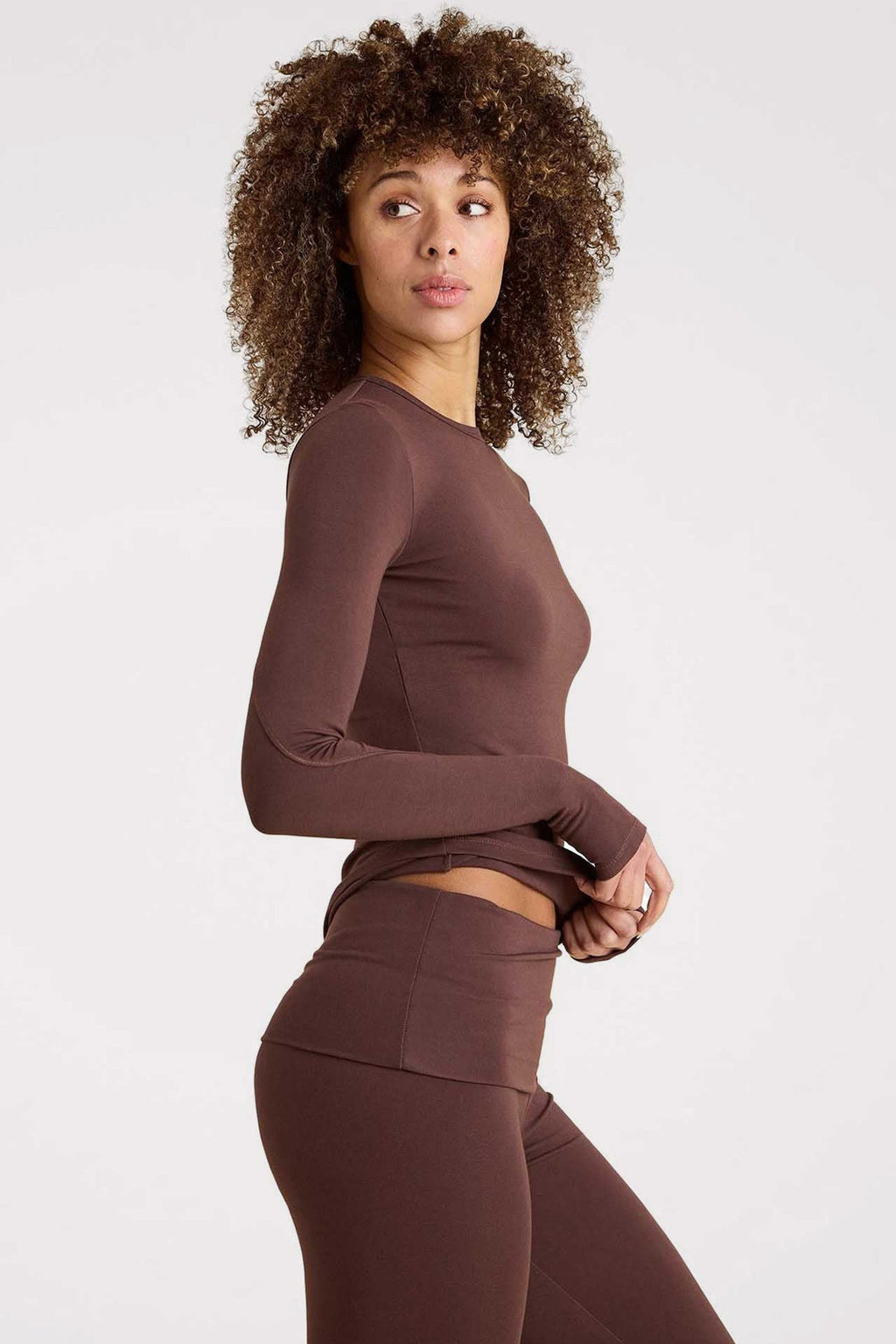 Stretch Crewneck Yoga Ready