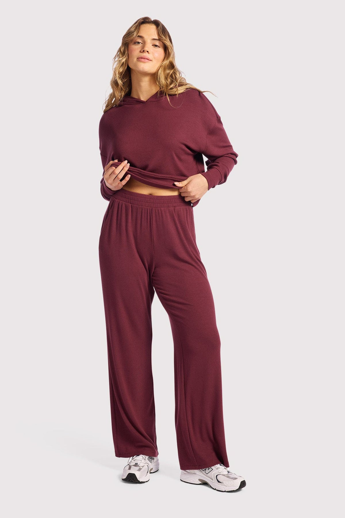Breathable Wide Leg Trousers