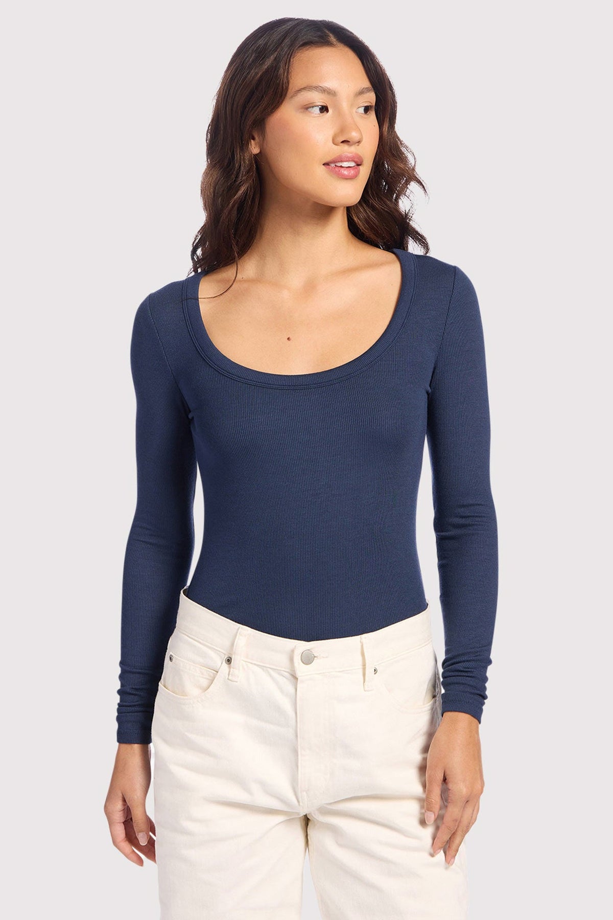 Everyday Feminine Scoop Bodysuit