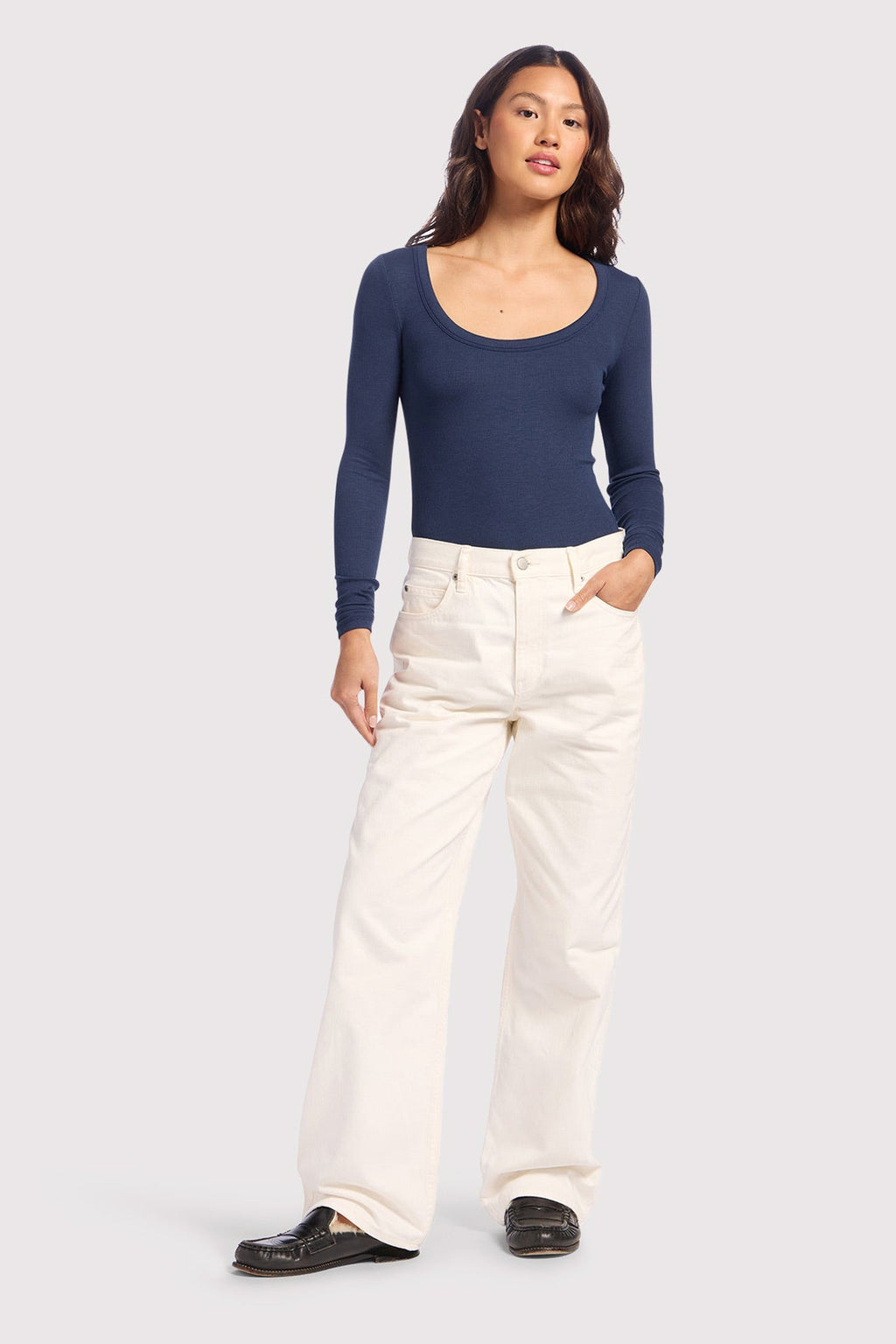 Everyday Feminine Scoop Bodysuit