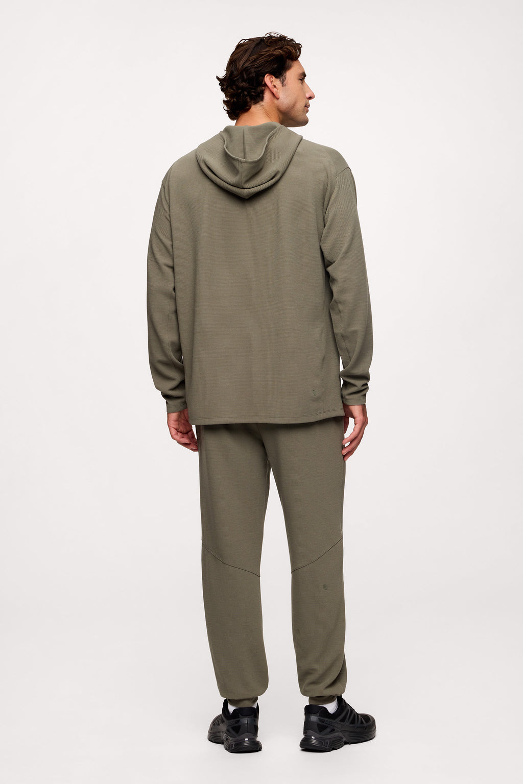 Waffle Embrace Hoodie for warmth
