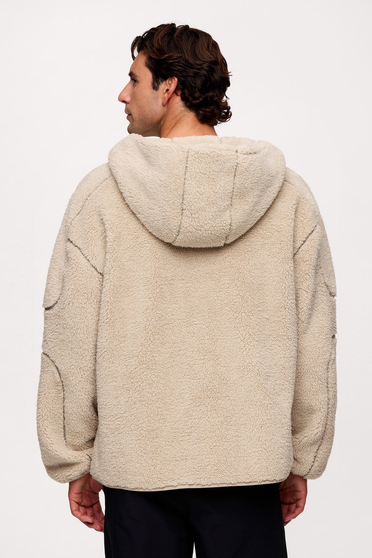 Shared Plush Hoodie Blanket Zip