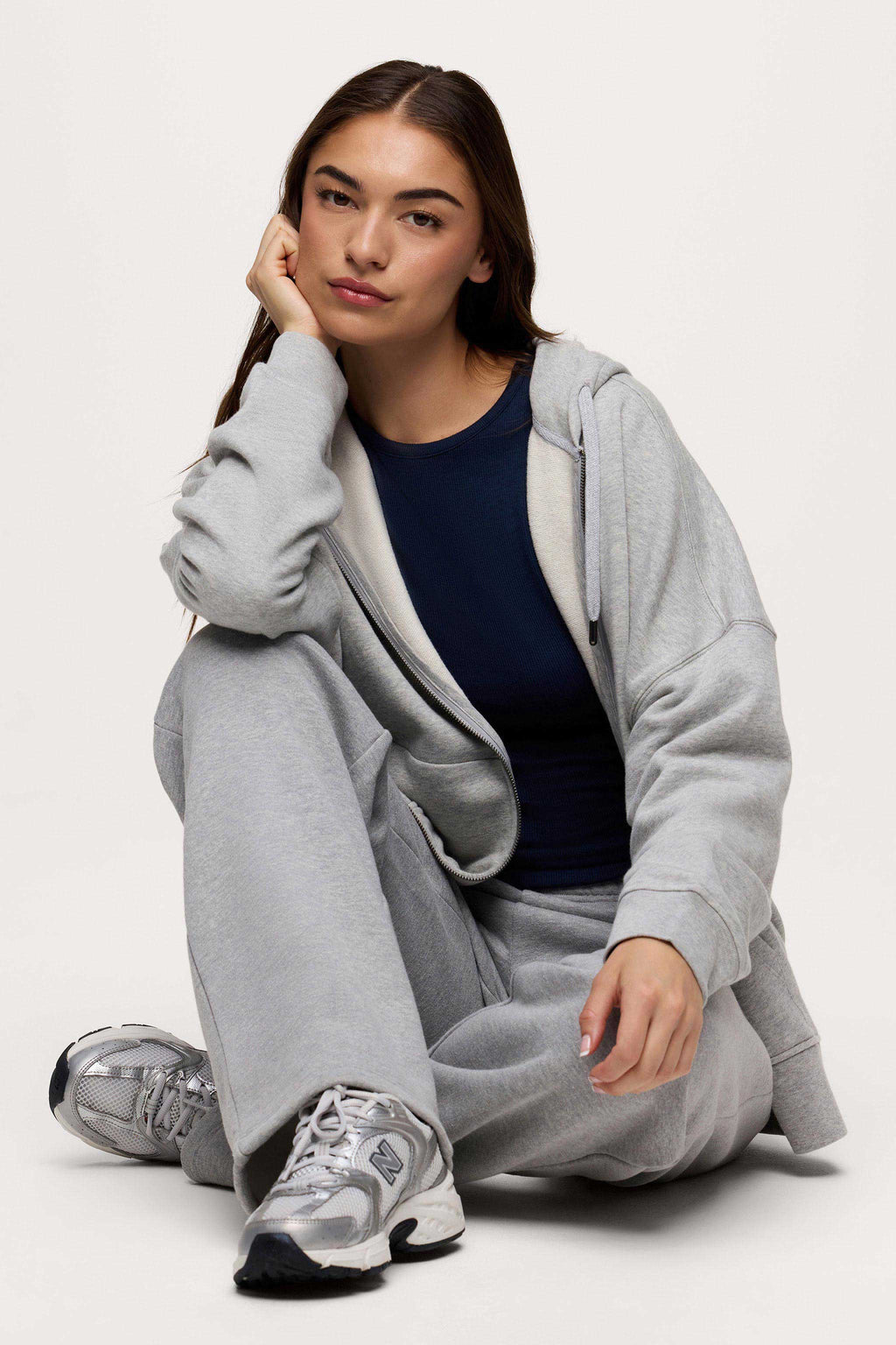 Two-Way Zipper Adjustable Hoodie