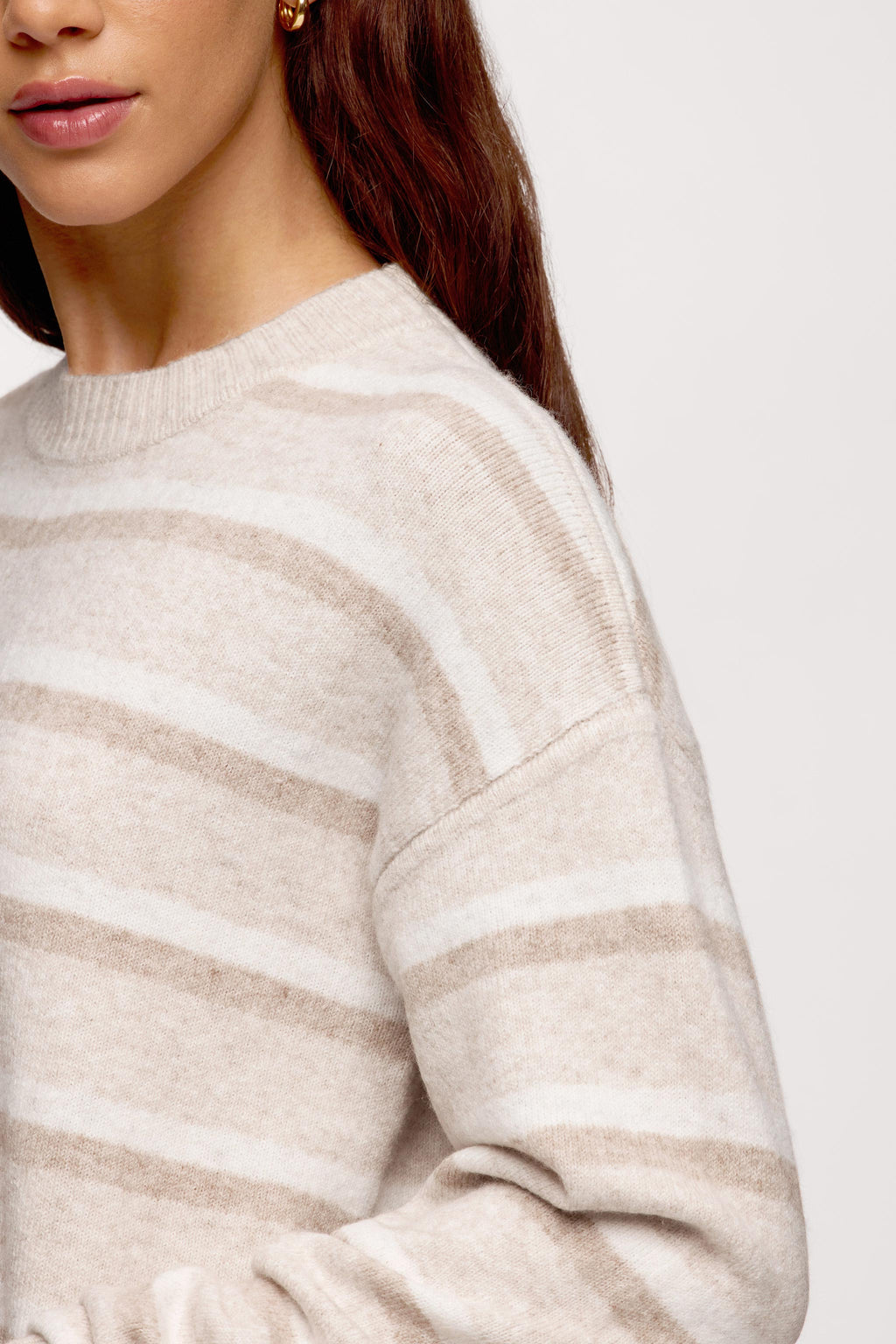 Classic Striped Crewneck Sweater