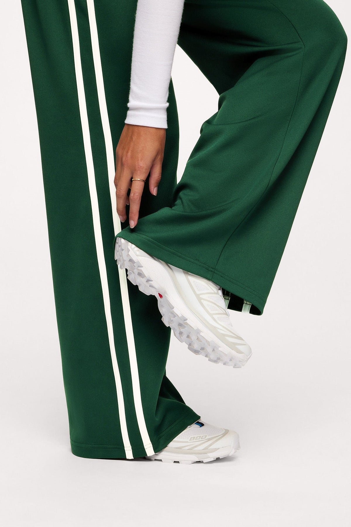 Double-Stripe Athleisure Pants