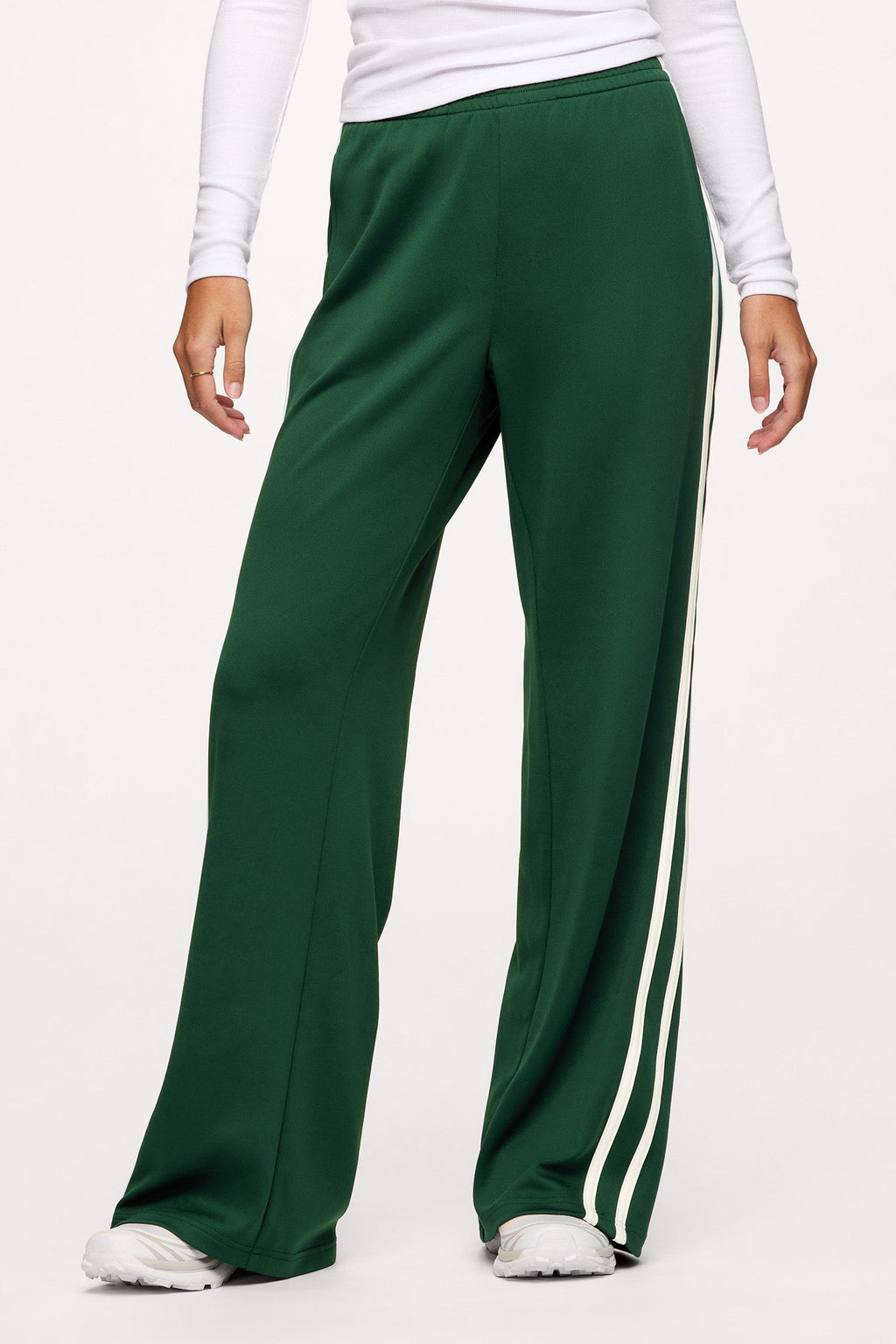 Double-Stripe Athleisure Pants