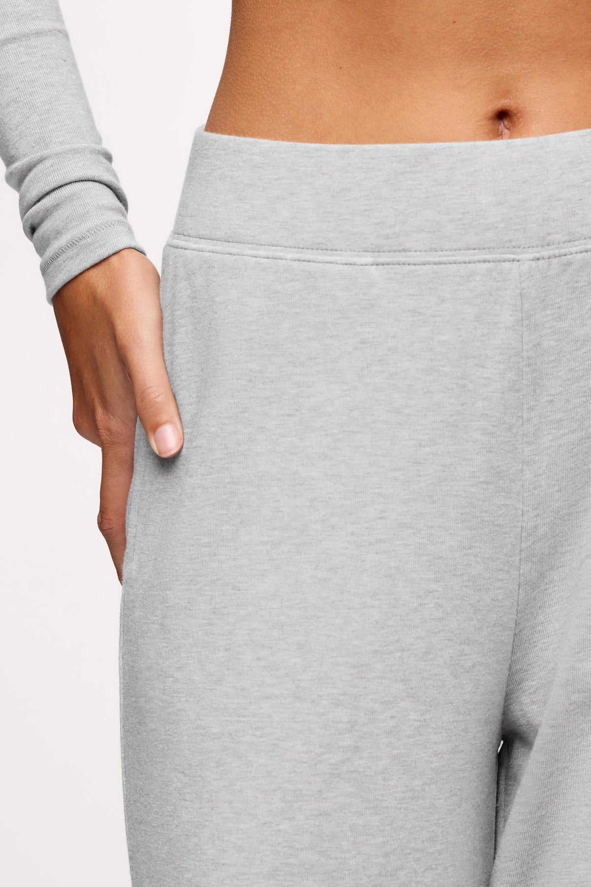 Lazy Polished Boat Neck Pants