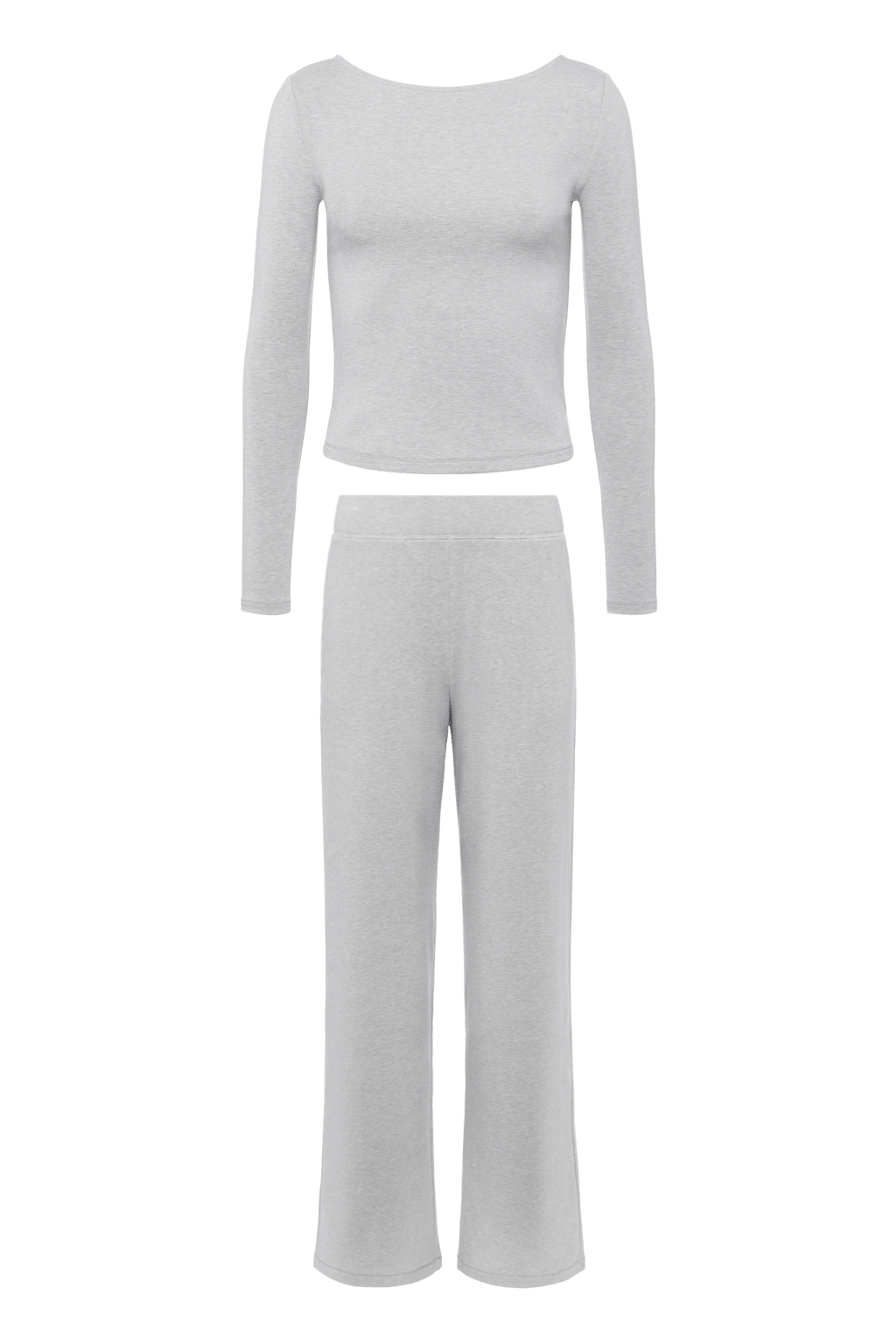 Lazy Polished Boat Neck Pants