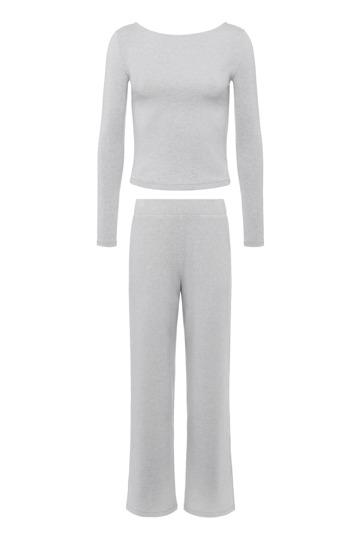 Lazy Polished Boat Neck Pants