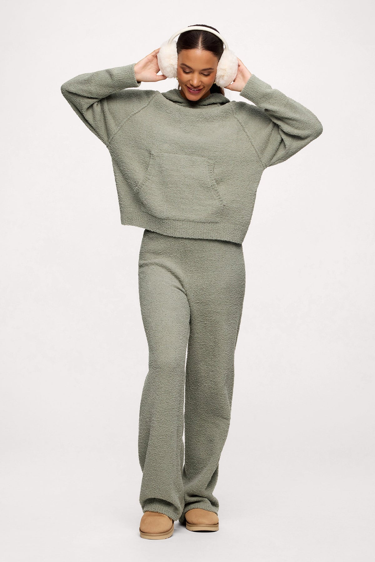 Soft Structured Hoodie Pant