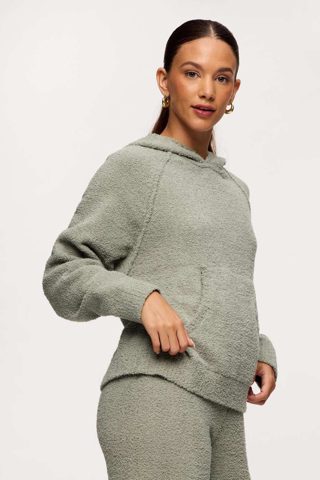 Soft Structured Hoodie Pant