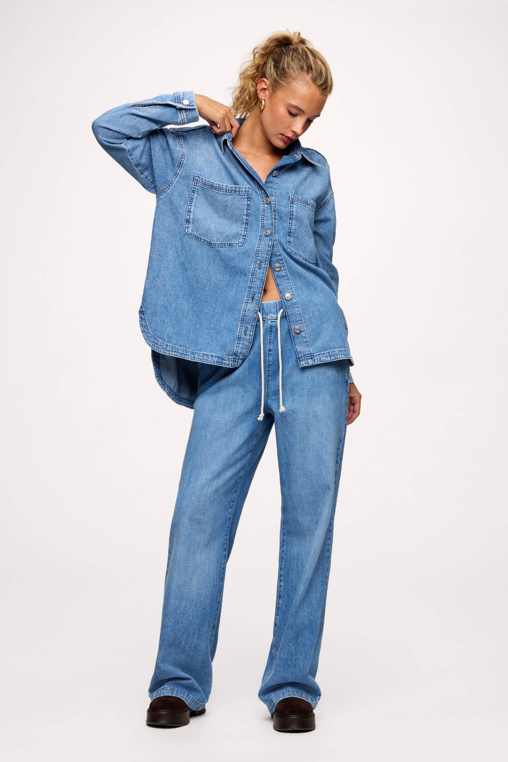 Relaxed Denim Everyday Wear