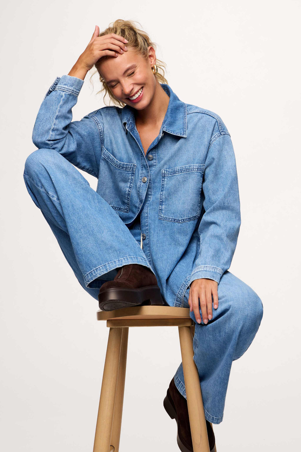 Relaxed Denim Everyday Wear